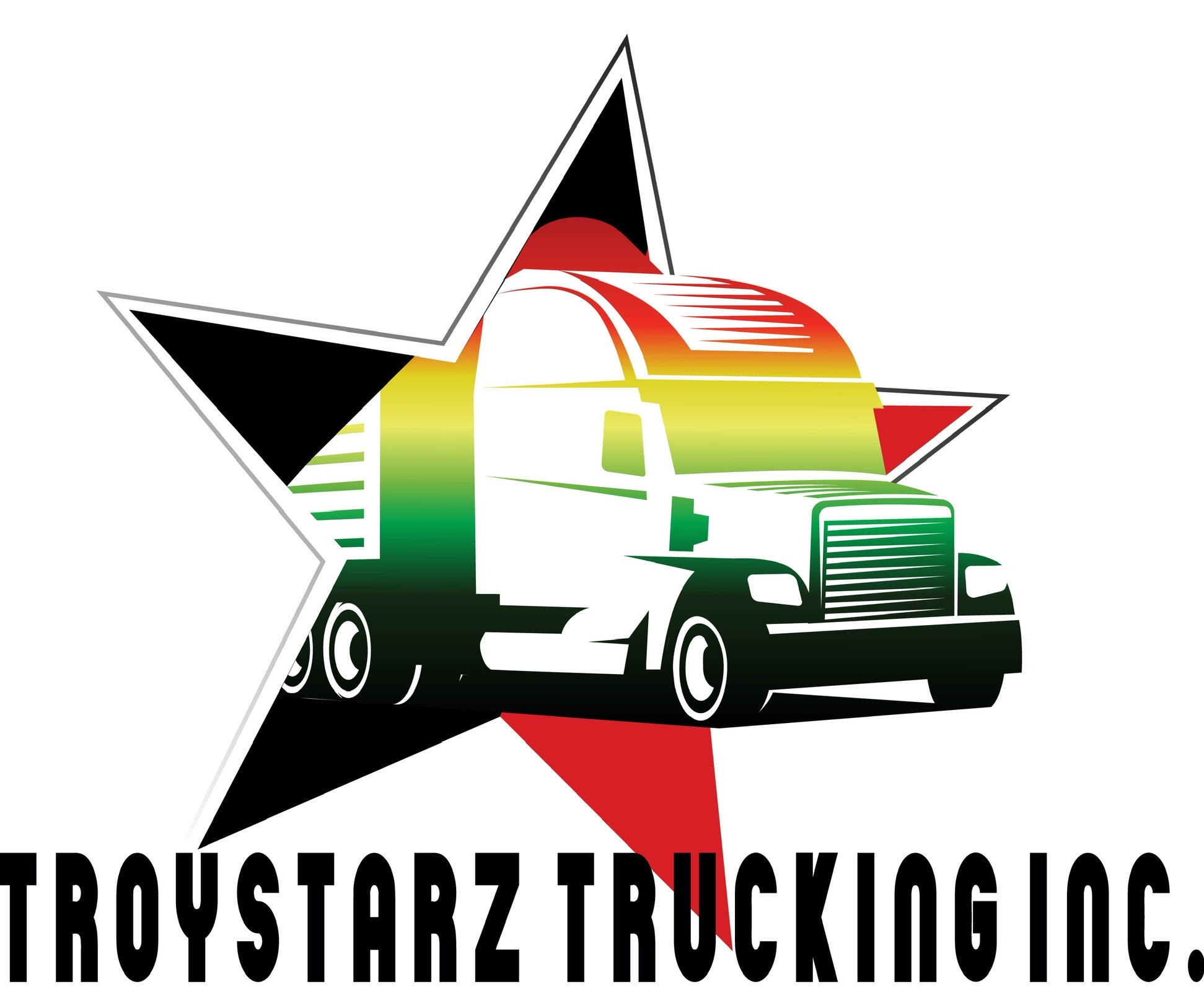 Troystarz Trucking Logo